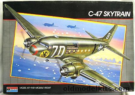 Monogram 1/48 C-47 Skytrain, 5607 plastic model kit